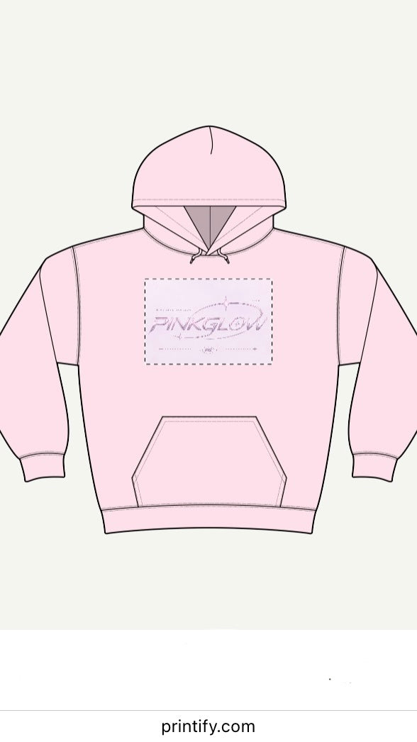 Pinkglow hoodie