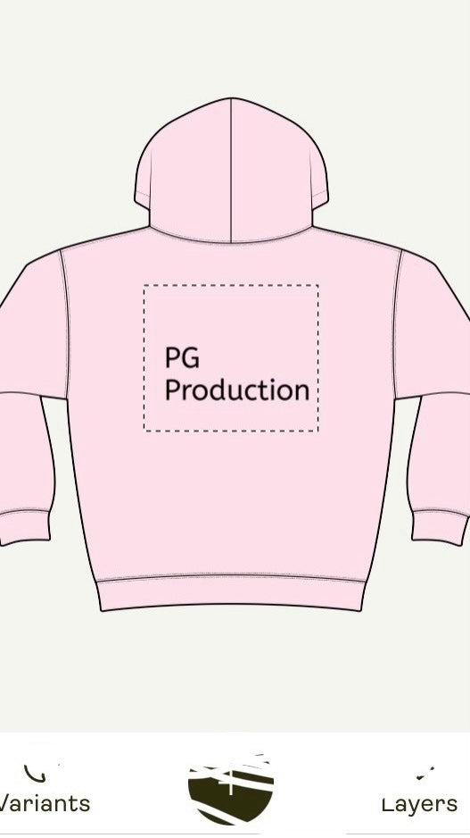 Pinkglow hoodie